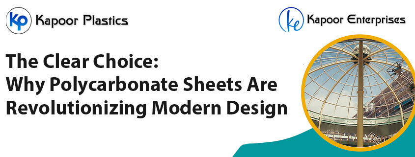 The Clear Choice: Why Polycarbonate Sheets Are Revolutionizing Modern Design